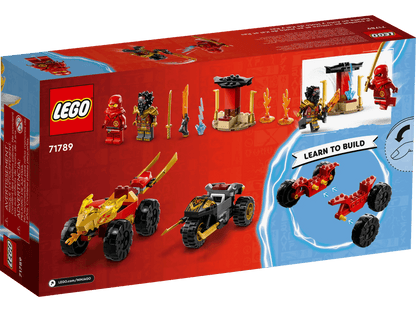 LEGO 71789 Kai and Ras's Car and Bike Battle - Ninjago 4+