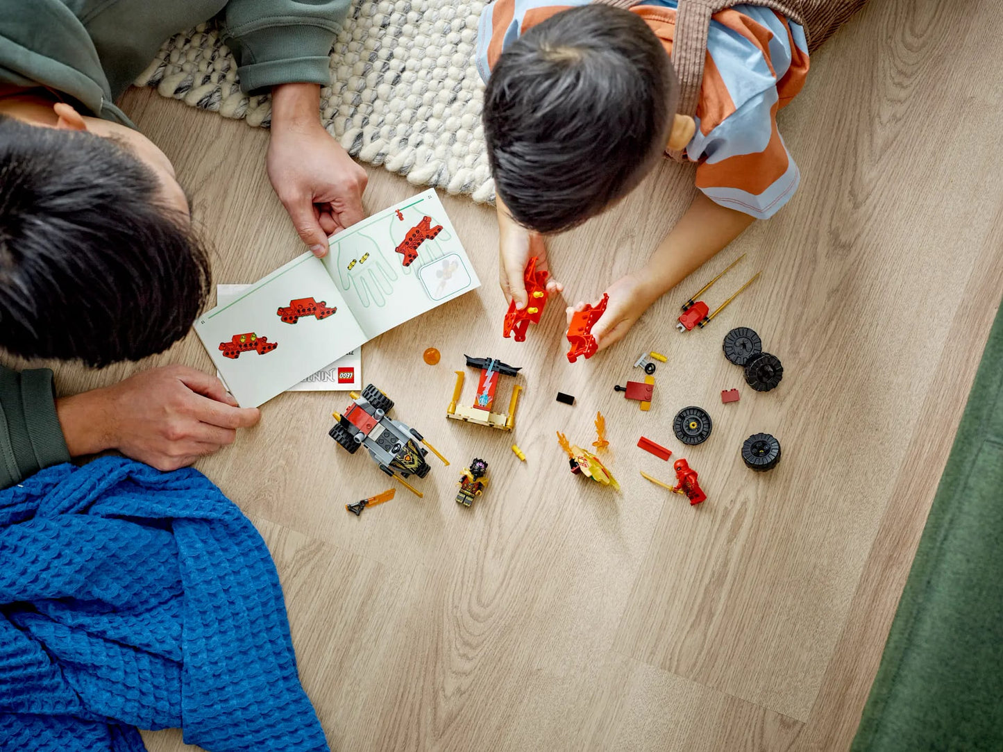 LEGO 71789 Kai and Ras's Car and Bike Battle - Ninjago 4+