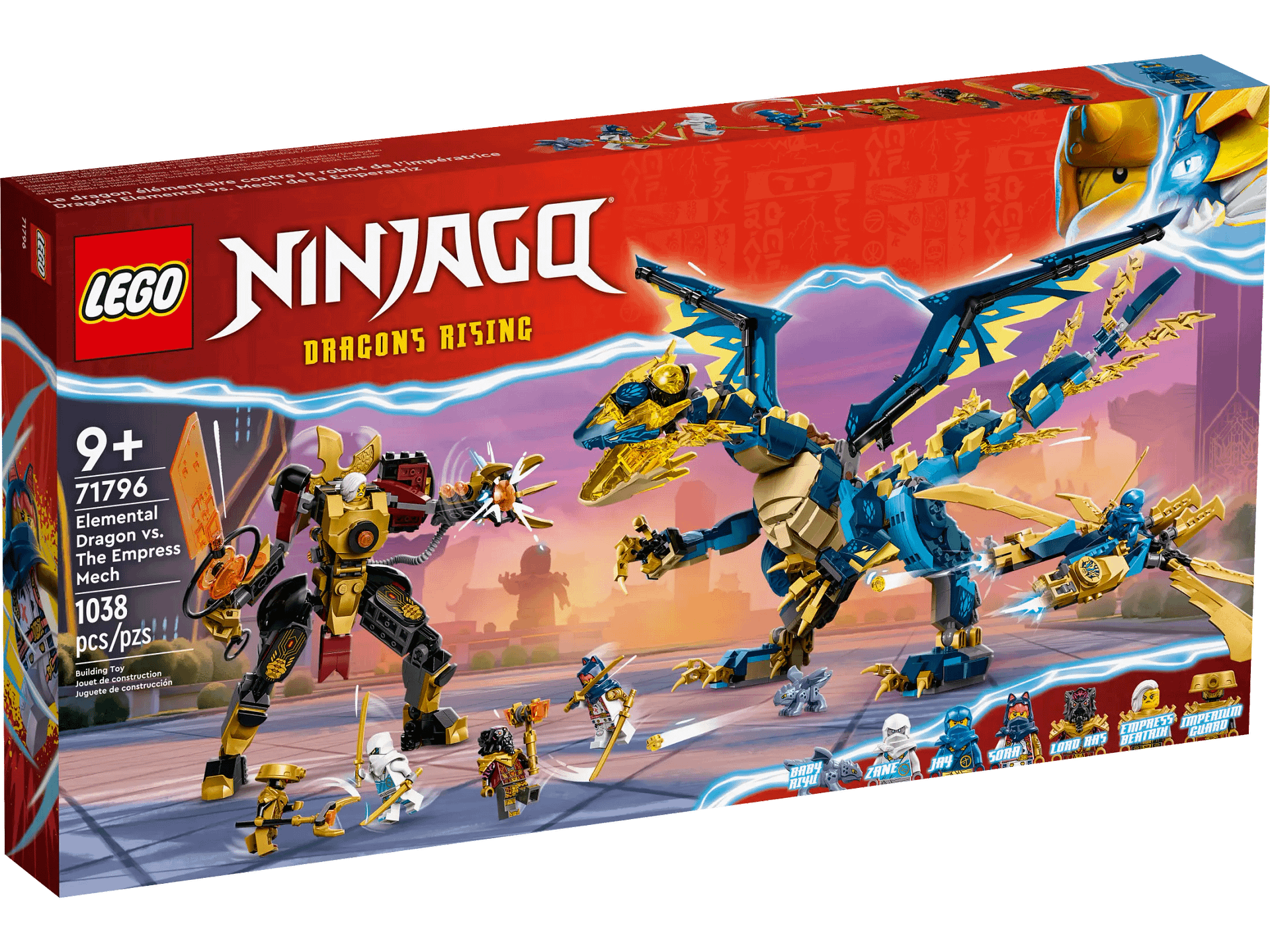 LEGO 71796 Elemental Dragon vs. The Empress Mech - Ninjago