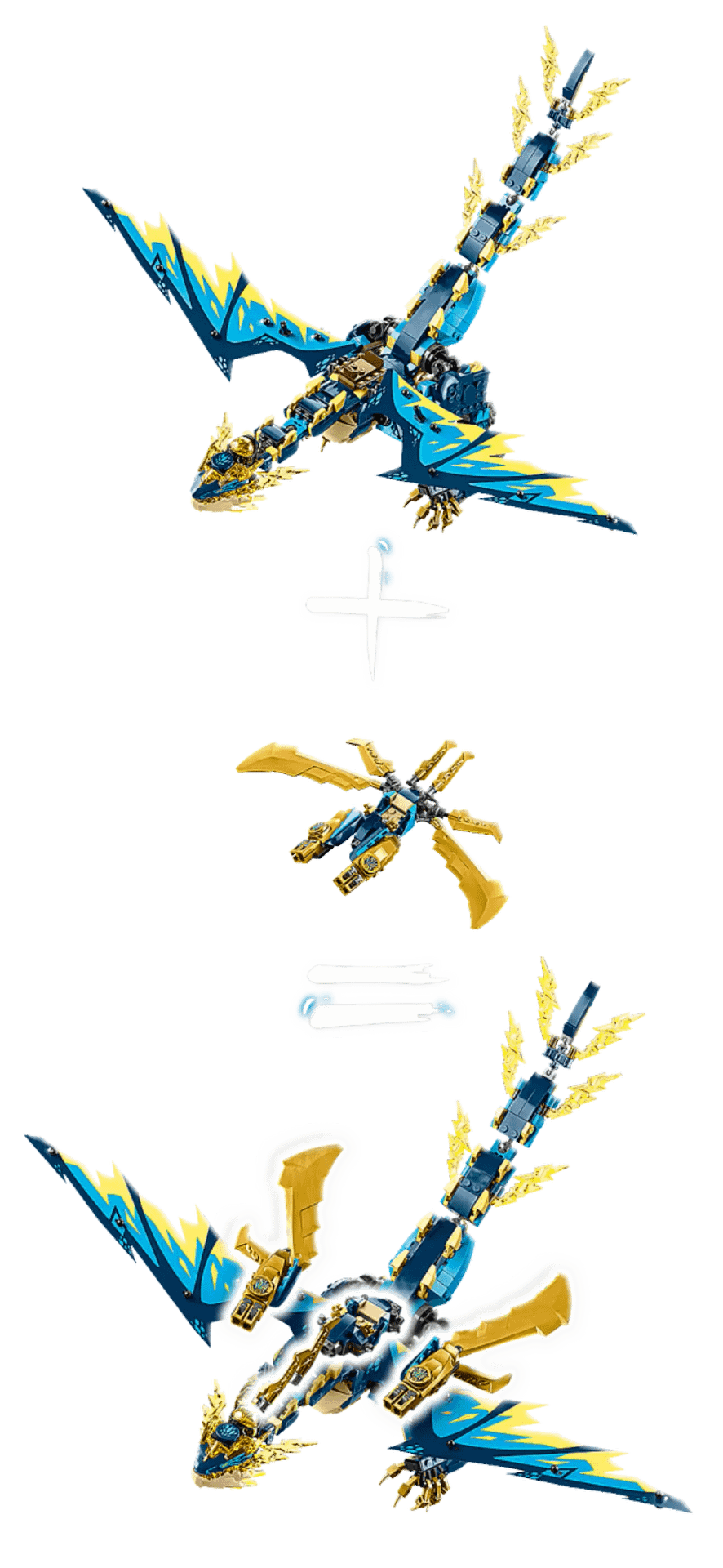 LEGO 71796 Elemental Dragon vs. The Empress Mech - Ninjago