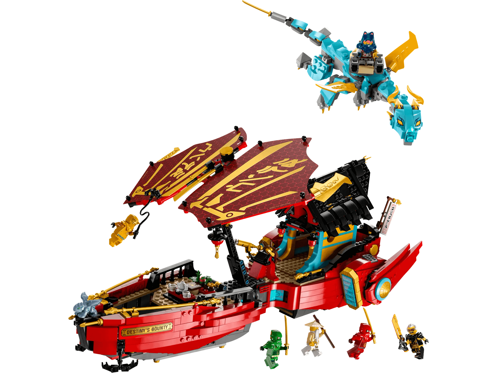 LEGO 71797 Destiny s Bounty - race against time - Ninjago
