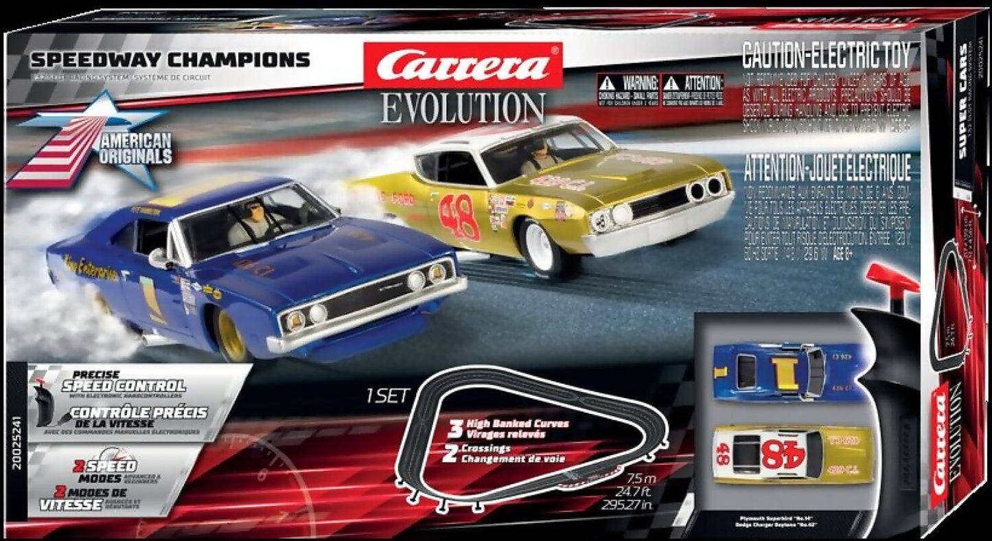 Carrera -  Evolution 1:32 - Speedway Champions 7.5m Also Suits Scalextric
