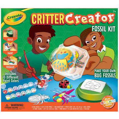 Critter Creator Metallic Bug Fossil Kit for Kids