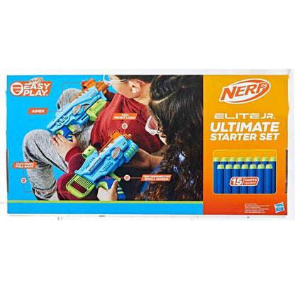 Nerf -  Elite Junior Ultimate Starter Set 2 Blasters 15 Nerf Elite Darts