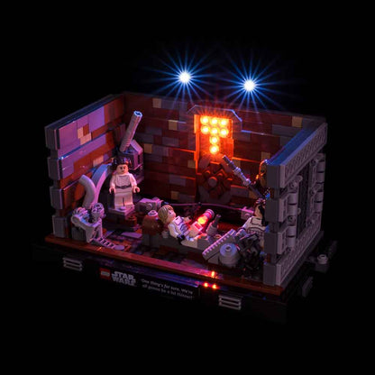 Light My Bricks - LIGHT KIT for LEGO Death Star Trash Compactor Diorama 75339