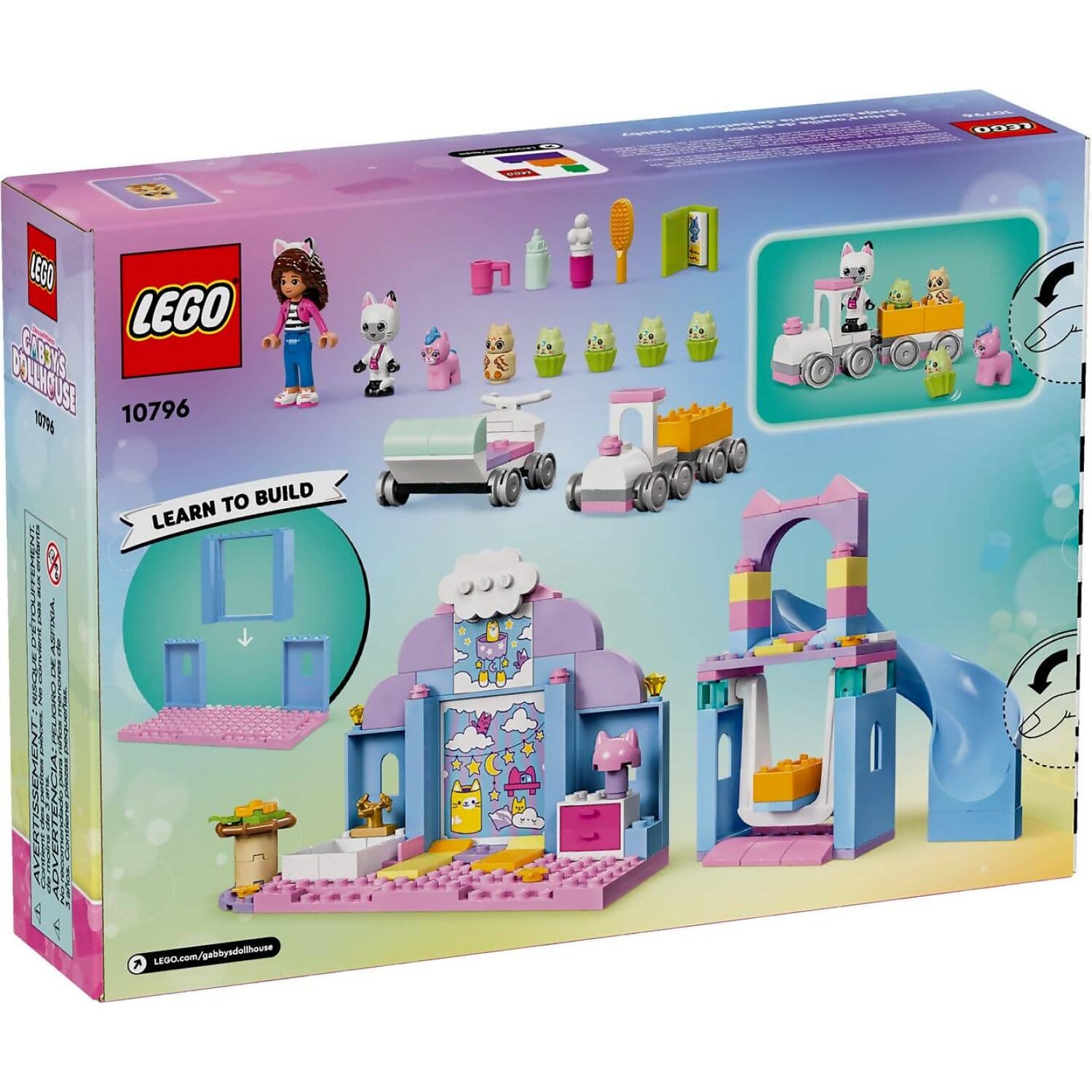 LEGO 10796 Gabby's Kitty Care Ear - Gabby s Dollhouse 4+