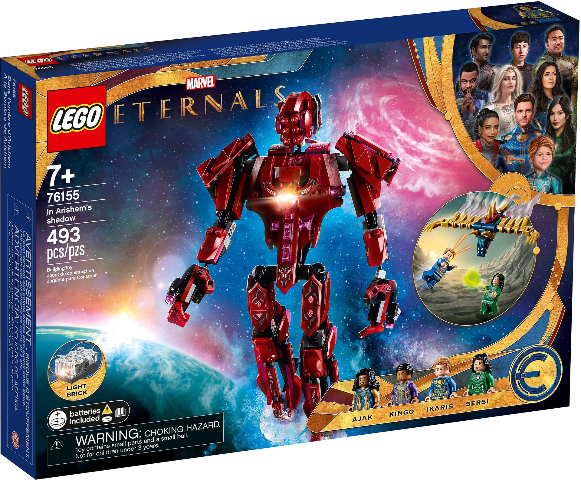 LEGO 76155 Marvel The Eternals In Arishem s Shadow - Marvel Eternals Super Heroes