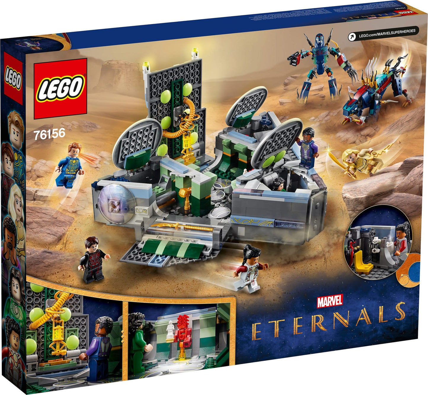 LEGO 76156 Marvel Rise of the Domo - Marvel Eternals Super Heroes
