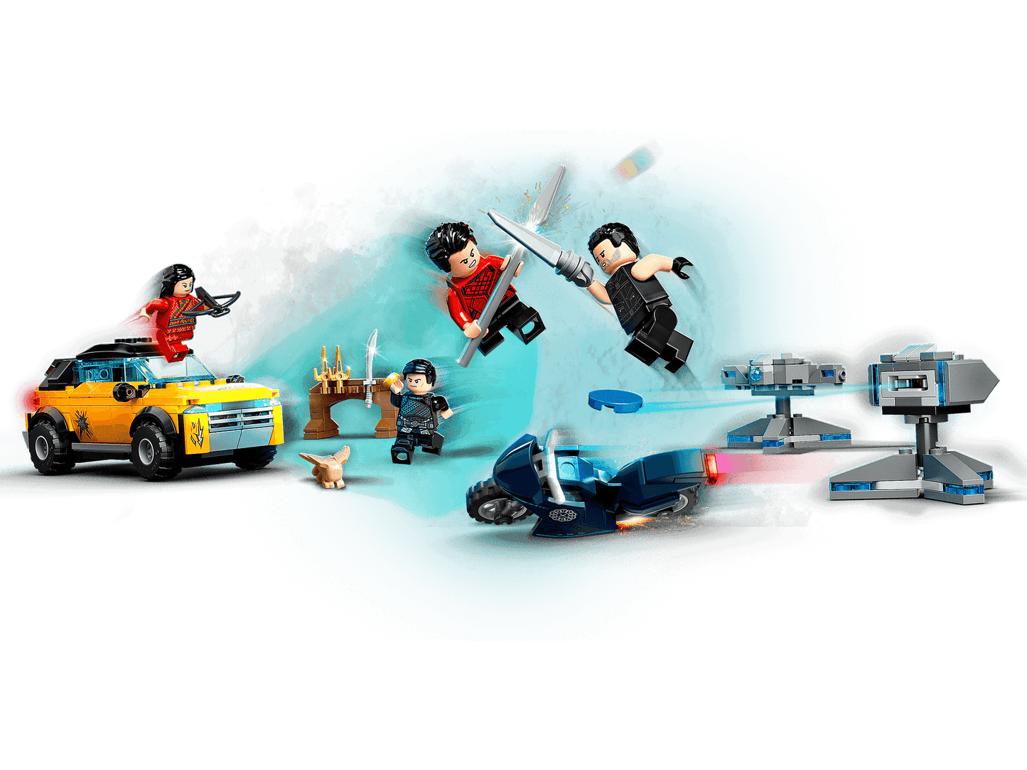 LEGO 76176 Escape From The Ten Rings - Shang Chi Marvel Super Heroes