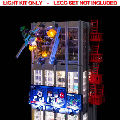 Light My Bricks - LIGHT KIT for LEGO Daily Bugle 76178