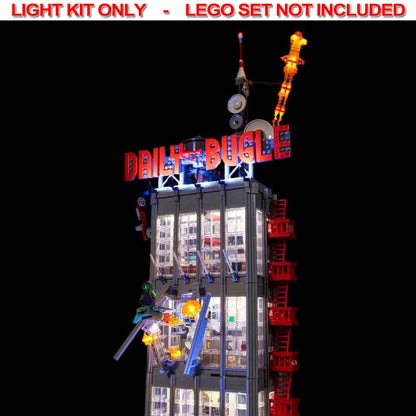 Light My Bricks - LIGHT KIT for LEGO Daily Bugle 76178