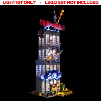 Light My Bricks - LIGHT KIT for LEGO Daily Bugle 76178