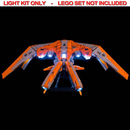 Light My Bricks - LIGHT KIT for LEGO The Guardians Ship 76193