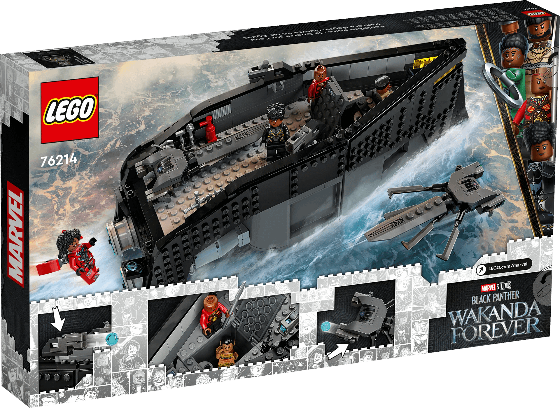 LEGO 76214 Black Panther: War on the Water - Marvel Super Heroes