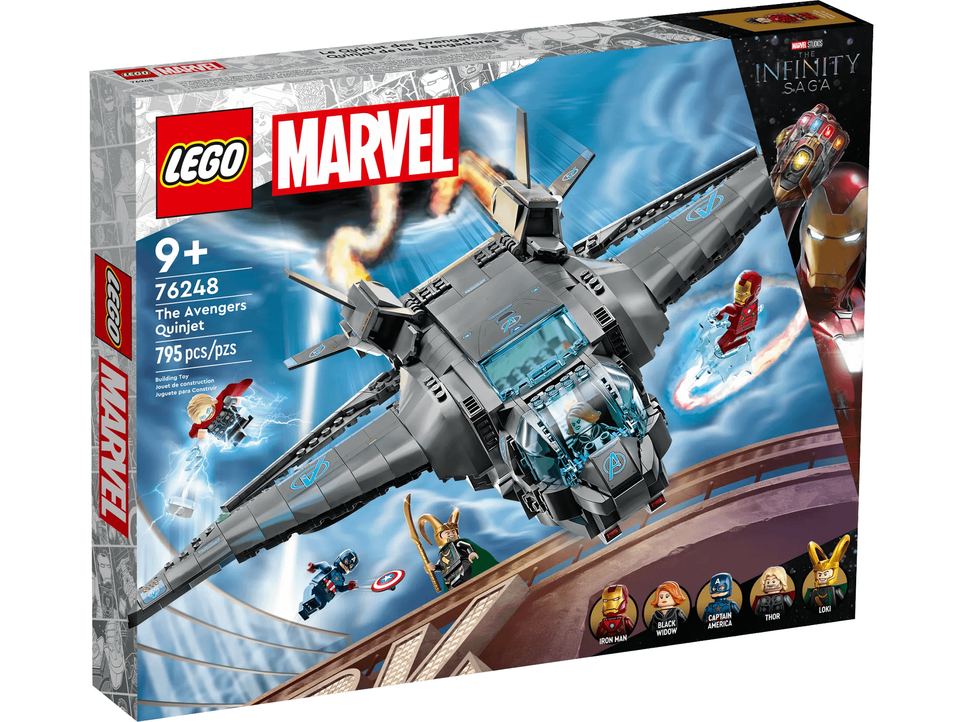 LEGO 76248 The Avengers Quinjet - Marvel Super Heroes