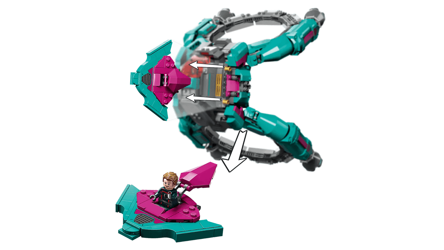 LEGO 76255 The New Guardians' Ship - Super Heroes Marvel Guardians of the Galaxy Volume 3