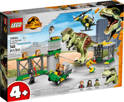 LEGO 76944 T. rex Dinosaur Breakout - Jurassic World 4+
