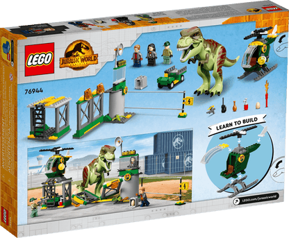 LEGO 76944 T. rex Dinosaur Breakout - Jurassic World 4+