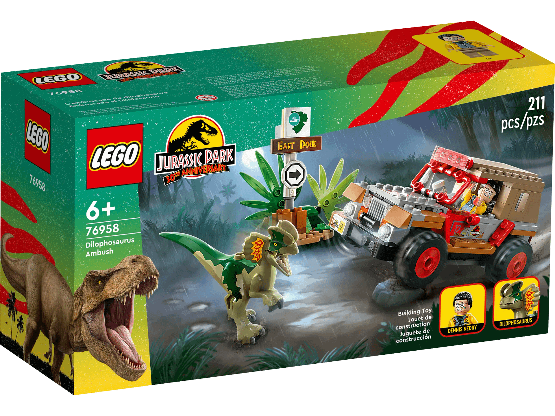LEGO 76958 Dilophosaurus Ambush - Jurassic World