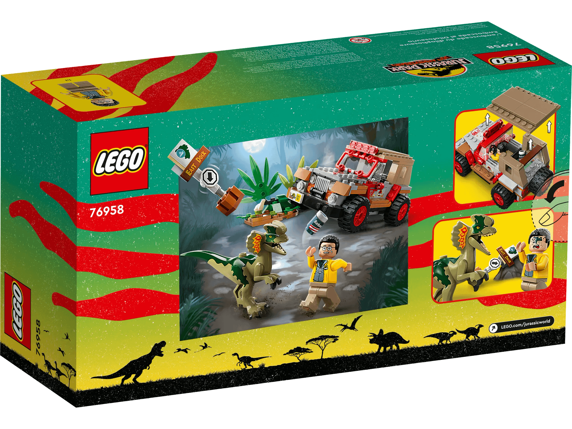 LEGO 76958 Dilophosaurus Ambush - Jurassic World