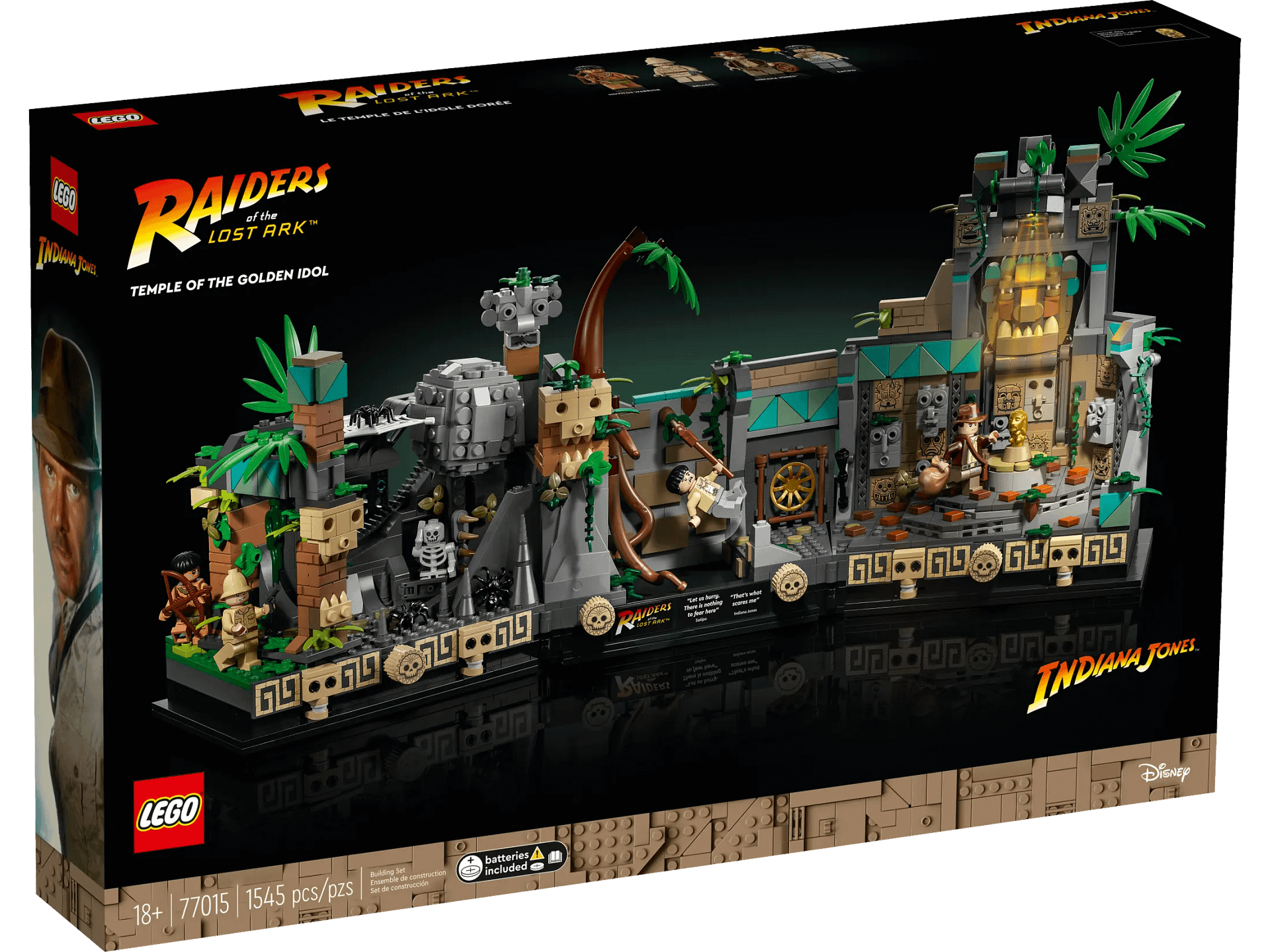 LEGO 77015 Temple Of The Golden Idol - Indiana Jones