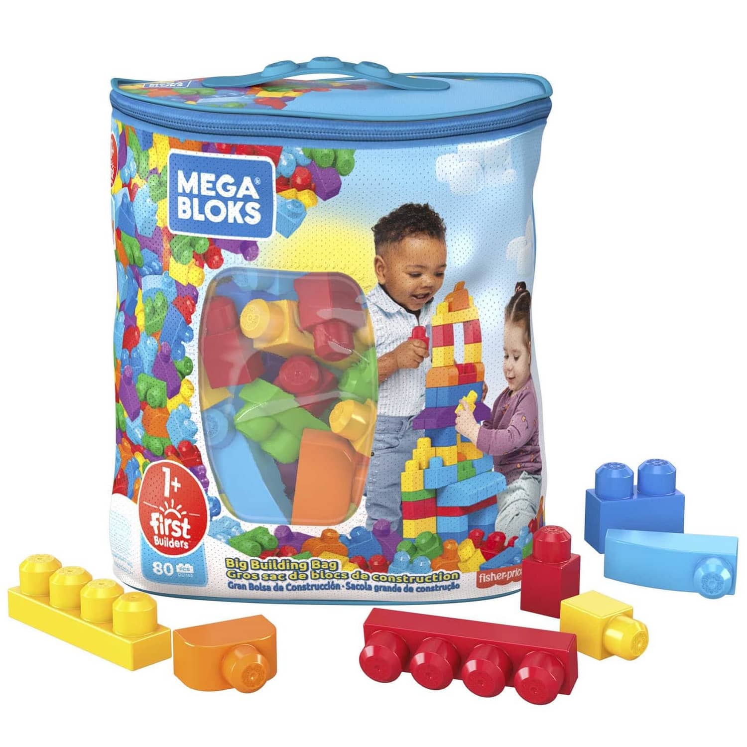 Mega Bloks - First Builders Big Building Bag Mattel – Toys and Hobbys ...