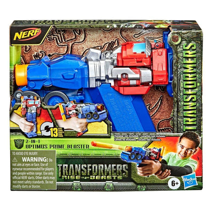 Nerf -  Transformers Rise Of The Beasts 2-in-1 Optimus Prime Blaster Hasbro