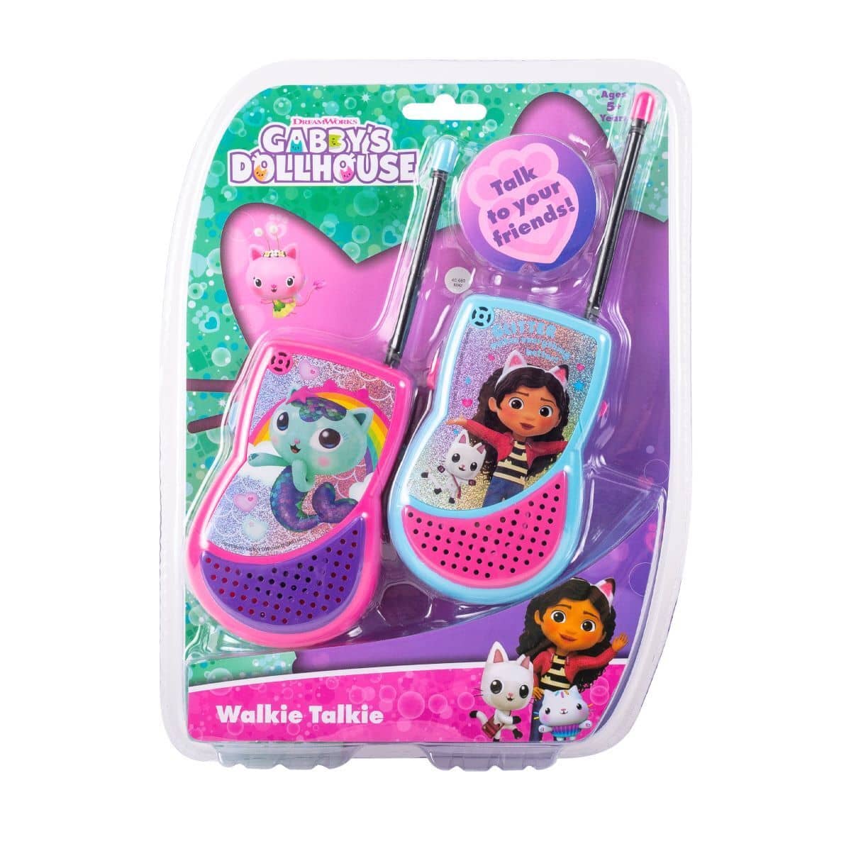 Gabby’s Dollhouse - Kids’ Two-Way Adventure Radio Play Set