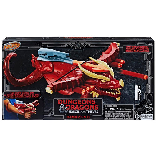Nerf -  Dungeons & Dragons Themberchaud Nerf Blaster 6 Nerf Elite Darts