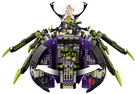 LEGO 80022 Spider Queen's Arachnoid Base - Monkie Kid