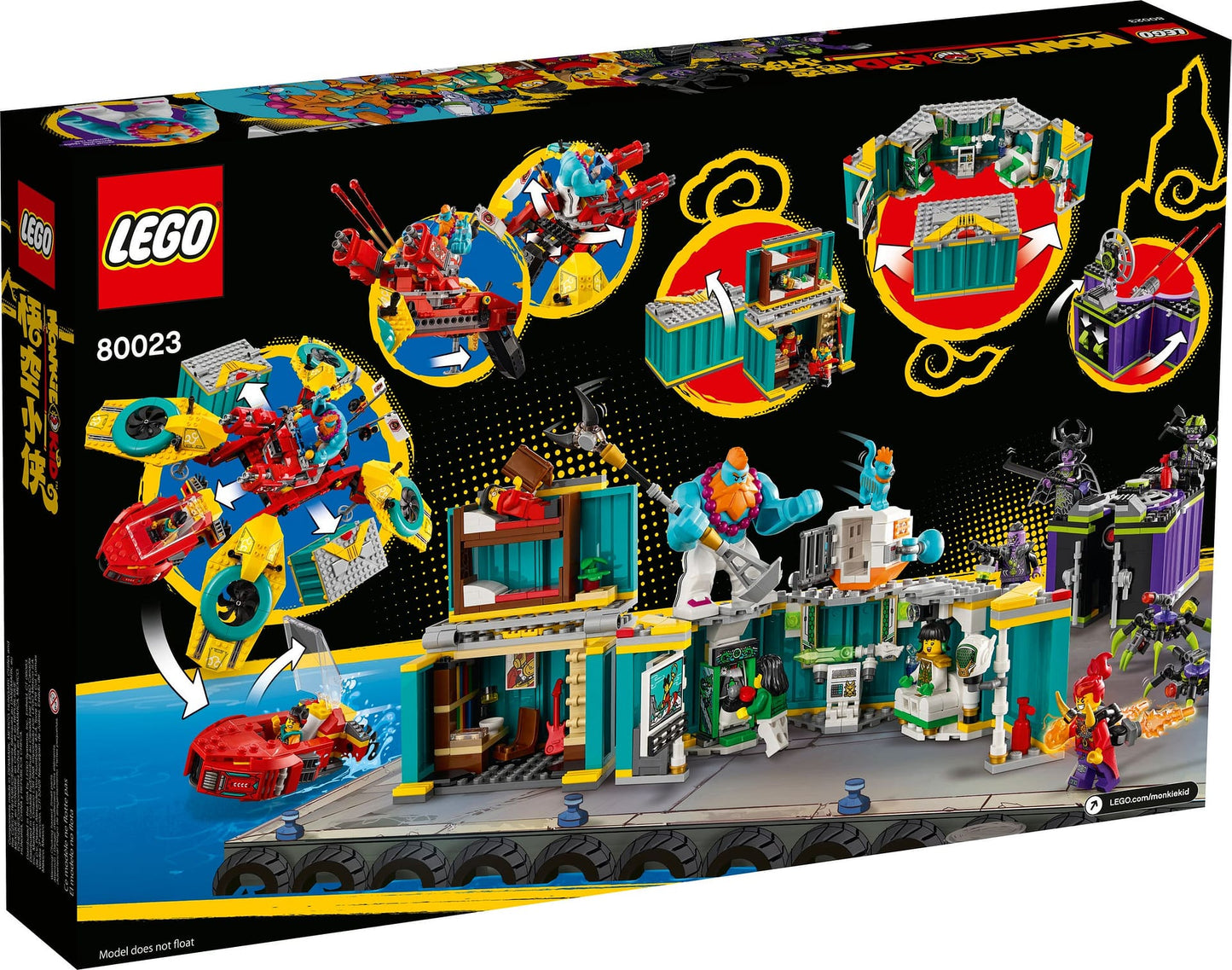 LEGO 80023 Monkie Kid's Team Dronecopter - Monkie Kid