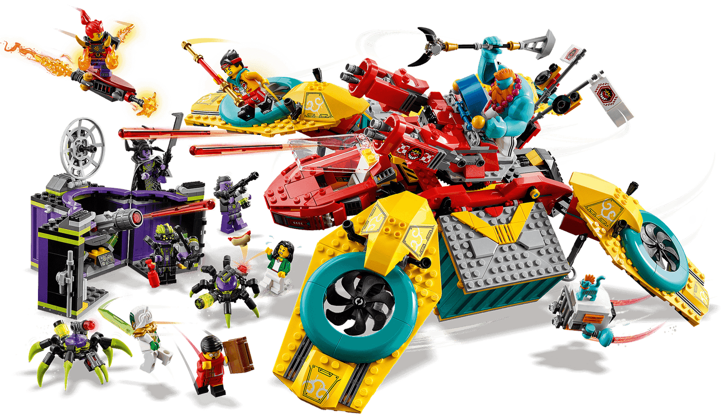 LEGO 80023 Monkie Kid's Team Dronecopter - Monkie Kid
