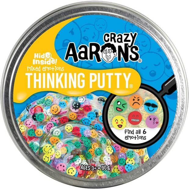 Crazy Aaron's -  Thinking Putty Hide Inside! Mixed Emotions 4inch