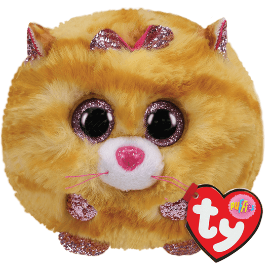 Ty - Beanie Boos - Puffies - Tabitha - Yellow Cat 10cm