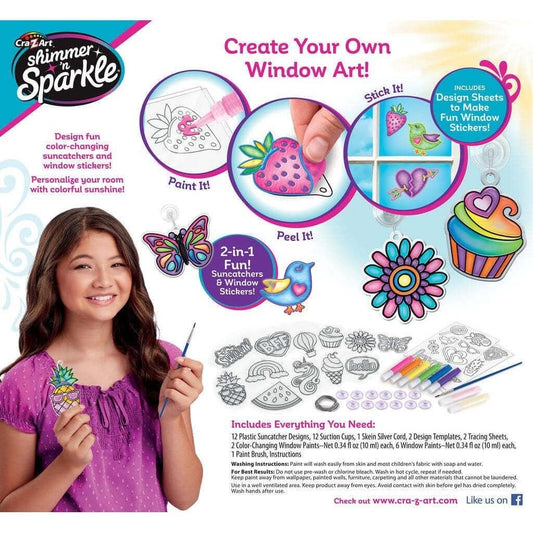 Cra-z-art - Shimmer 'n Sparkle Color-change Window Art