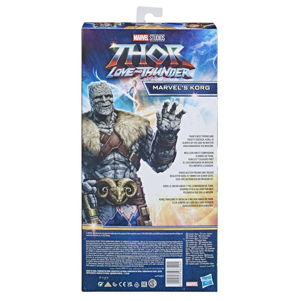 Marvel -  Avengerstitan Hero Series Korg 12inch Thor Love And Thunder Figure Hasbro