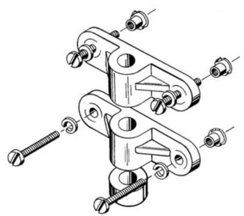 DUBRO -  NOSE GEAR BLOCK  156
