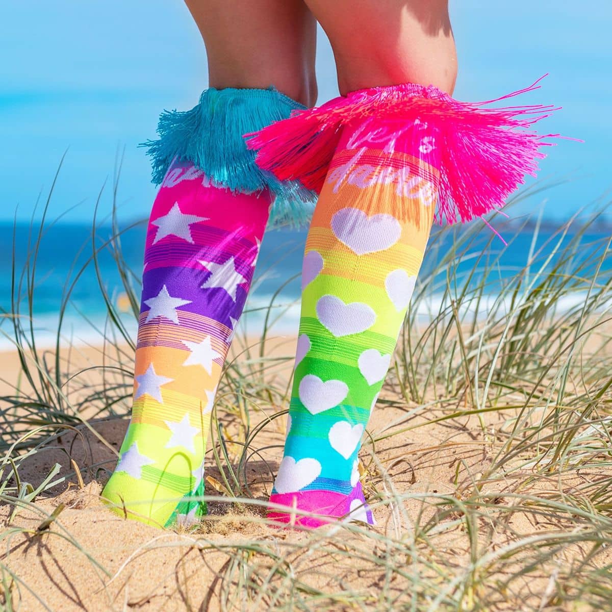 MADMIA - Lets Dance Socks (one Size Fits Most) Muletsdance