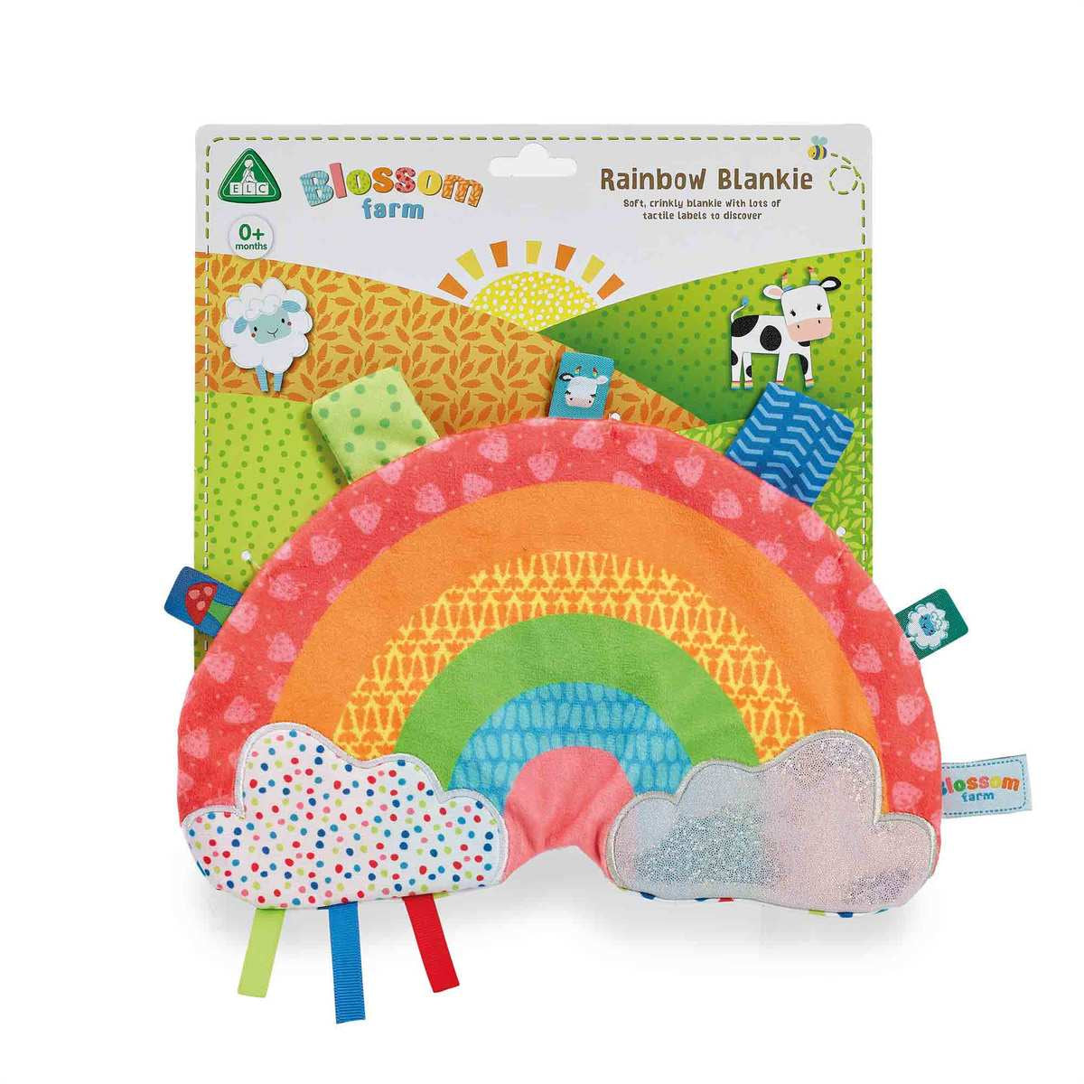 Early Learning Centre -  Blossom Farm Rainbow Blankie