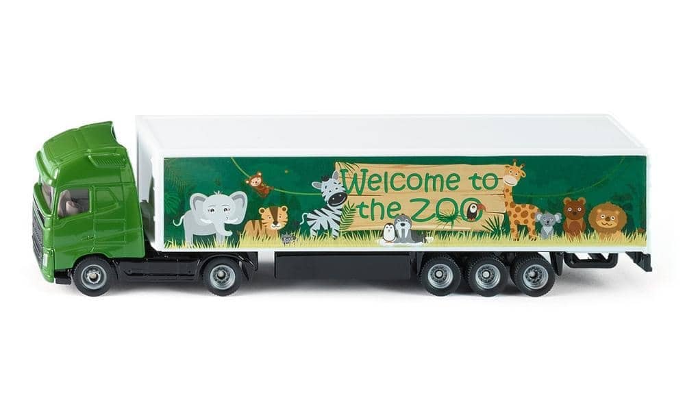 Siku - Articulated Truck With Trailer - Realistic Load-Up Transport Vehicle For Kids  Load-up 1:87 Die-Cast Model