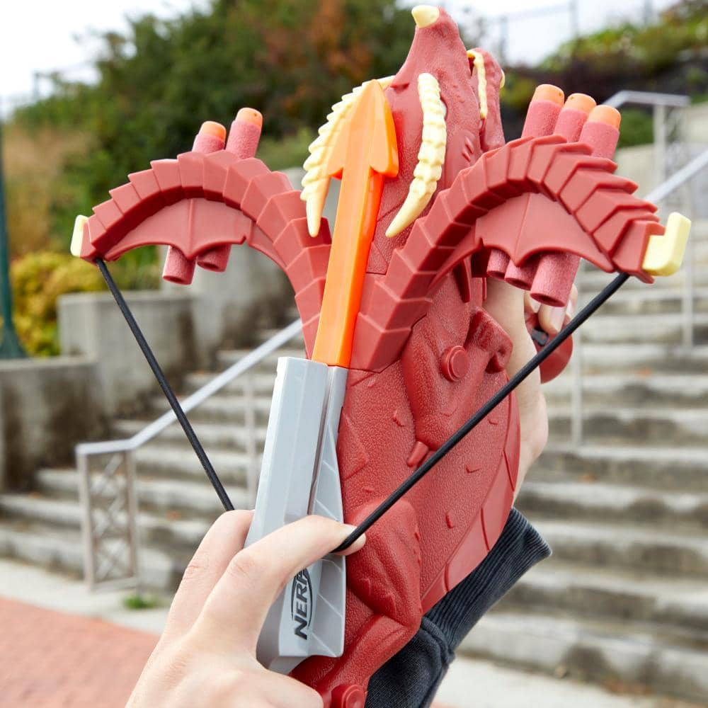 Nerf -  Dungeons & Dragons Themberchaud Nerf Blaster 6 Nerf Elite Darts