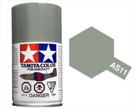 AS-11 TAMIYA ACRYLIC SPRAY PAINT 100ML (AIRCRAFT) MEDIUM SEA GREY
