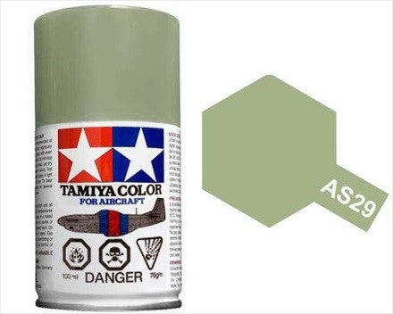 AS-29 TAMIYA ACRYLIC SPRAY PAINT 100ML (AIRCRAFT) GRAY GREEN IJN