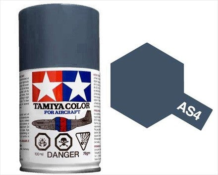 AS-4 TAMIYA ACRYLIC SPRAY PAINT 100ML (AIRCRAFT) GRAY VIOLET