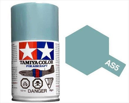 TAMIYA AS-5 ACRYLIC SPRAY PAINT 100ML (AIRCRAFT) LIGHT BLUE