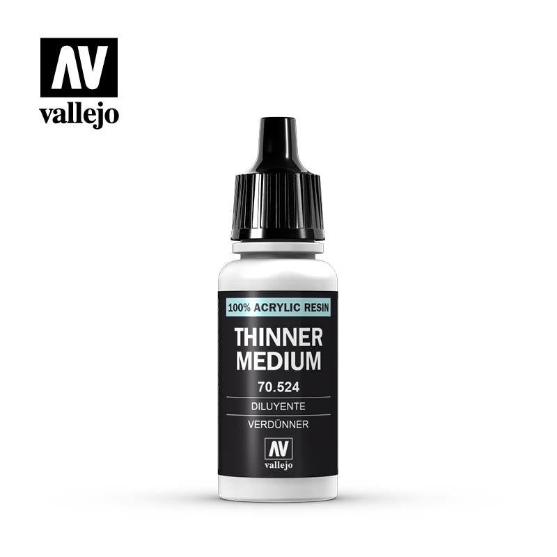 VALLEJO MODEL COLOR THINNER 17ML AV70524