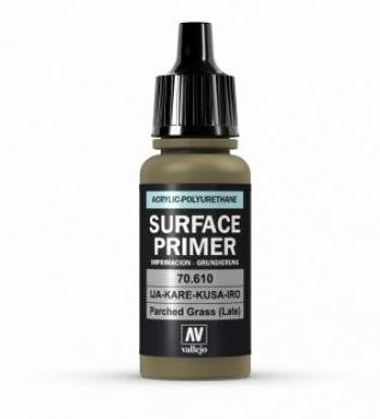 VALLEJO ACRYLIC POLYURETHANE - PRIMER  PARCHED GRASS 70610