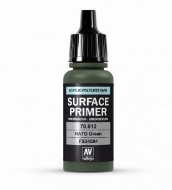 VALLEJO ACRYLIC POLYURETHANE - PRIMER  NATO GREEN 70612