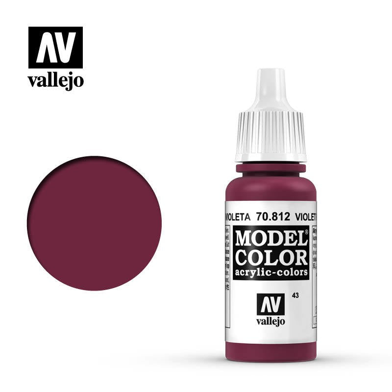 VALLEJO MODEL COLOR VIOLET RED 17ML AV70812