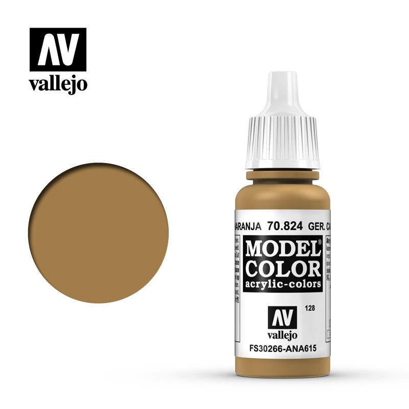 VALLEJO MODEL COLOR GERMAN ORANGE OCHR AV70824